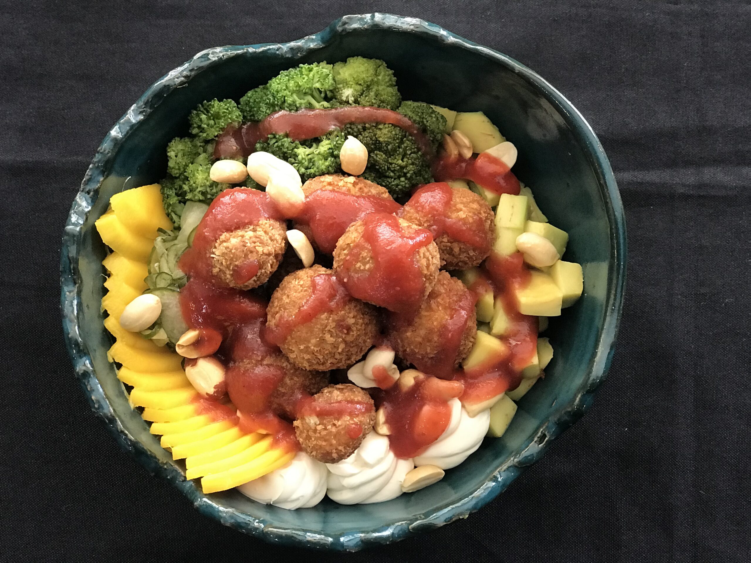 Poke de frango